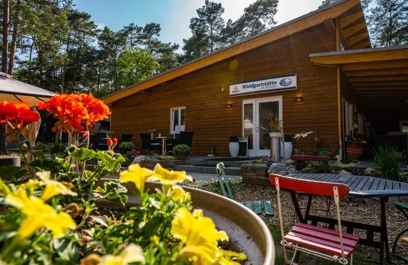 Waldgaststätte zur Quelle am Springsee bei Storkow